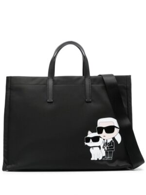 22586016_52846148_1000.jpg Karl Lagerfeld large K/Ikonik 2.0 tote bag