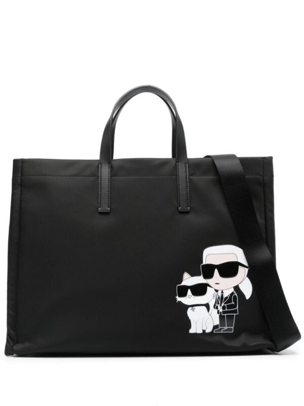 22586016_52846148_1000.jpg Karl Lagerfeld large K/Ikonik 2.0 tote bag