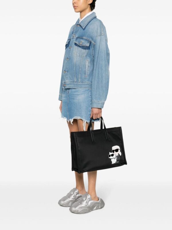 22586016_52846195_1000.jpg Karl Lagerfeld large K/Ikonik 2.0 tote bag