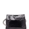 Diesel logo-plaque leather pouch