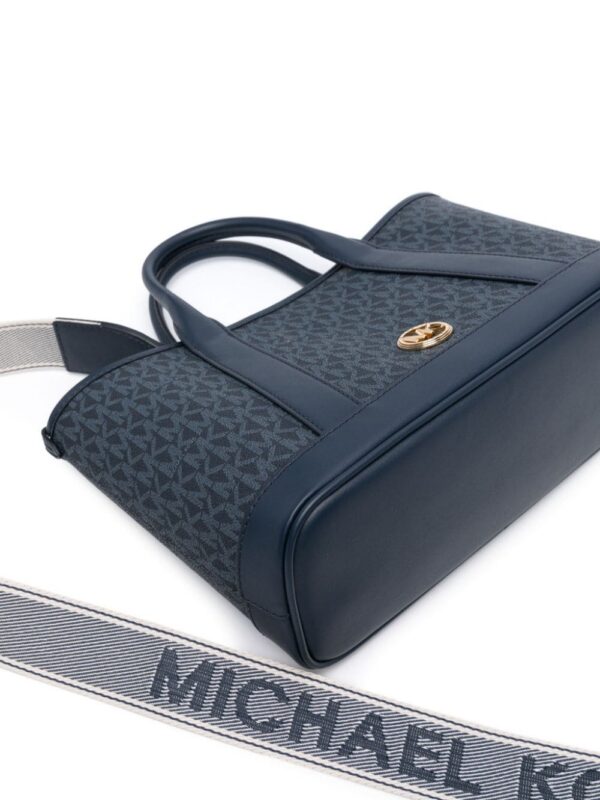 22591595_52606134_1000.jpg Michael Michael Kors monogram-print leather tote bag