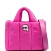 Karl Lagerfeld small K/Ikonik quilted tote bag