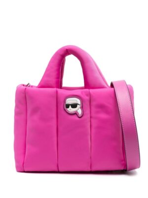 22592641_48166821_1000.jpg Karl Lagerfeld small K/Ikonik quilted tote bag
