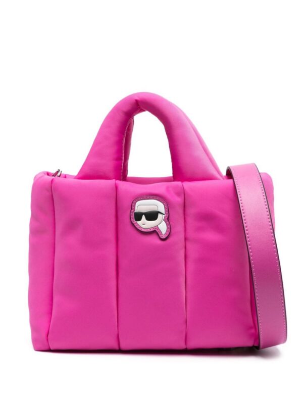 Karl Lagerfeld small K/Ikonik quilted tote bag
