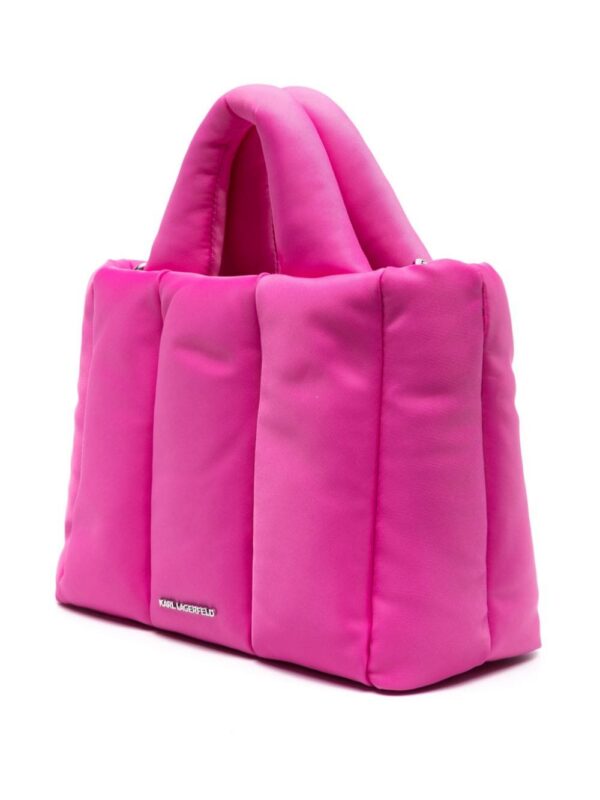 Karl Lagerfeld small K/Ikonik quilted tote bag