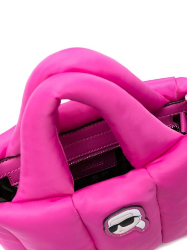 Karl Lagerfeld small K/Ikonik quilted tote bag