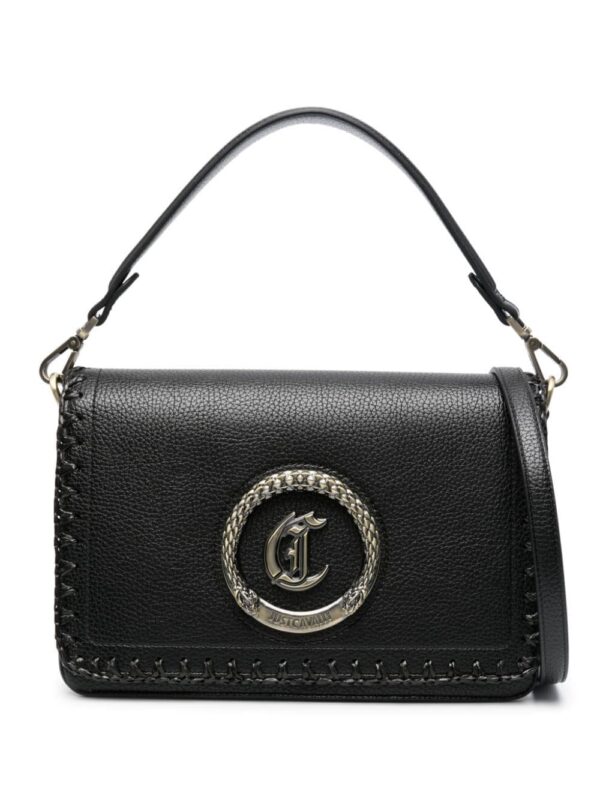 22593337_52607997_1000.jpg Just Cavalli logo-plaque tote bag