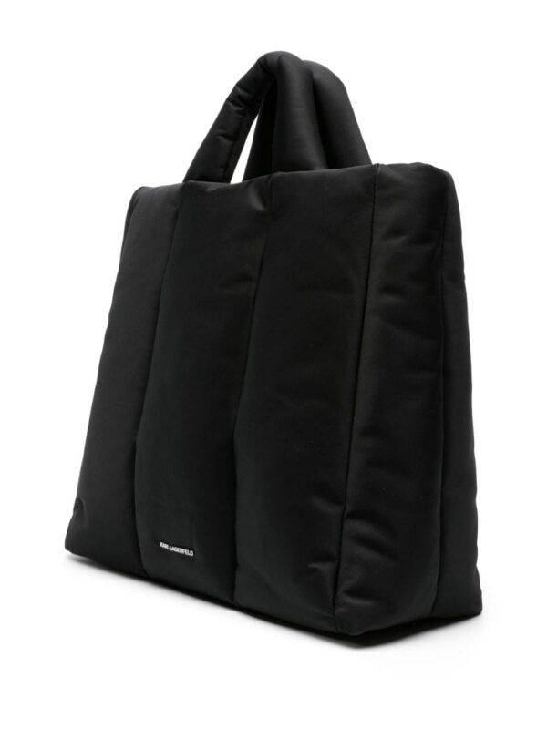 22593491_48167486_1000.jpg Karl Lagerfeld Ikonik Karl puffer tote bag