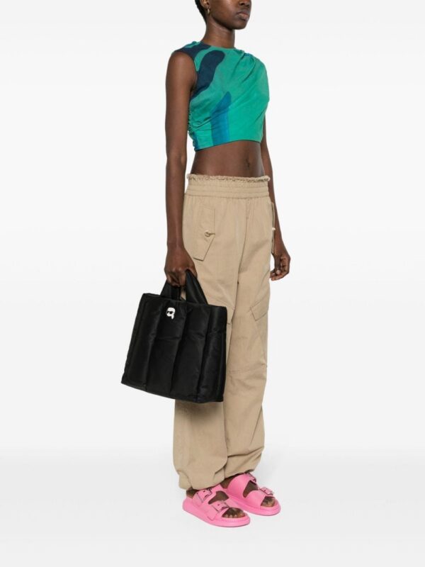 22593491_48168322_1000.jpg Karl Lagerfeld Ikonik Karl puffer tote bag