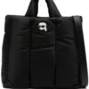22593491_48168334_1000.jpg Karl Lagerfeld Ikonik Karl puffer tote bag