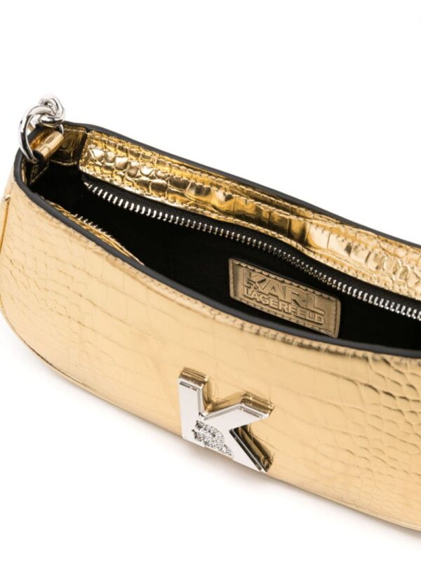 22593499_52601704_1000.jpg Karl Lagerfeld K/Kameo metallic shoulder bag