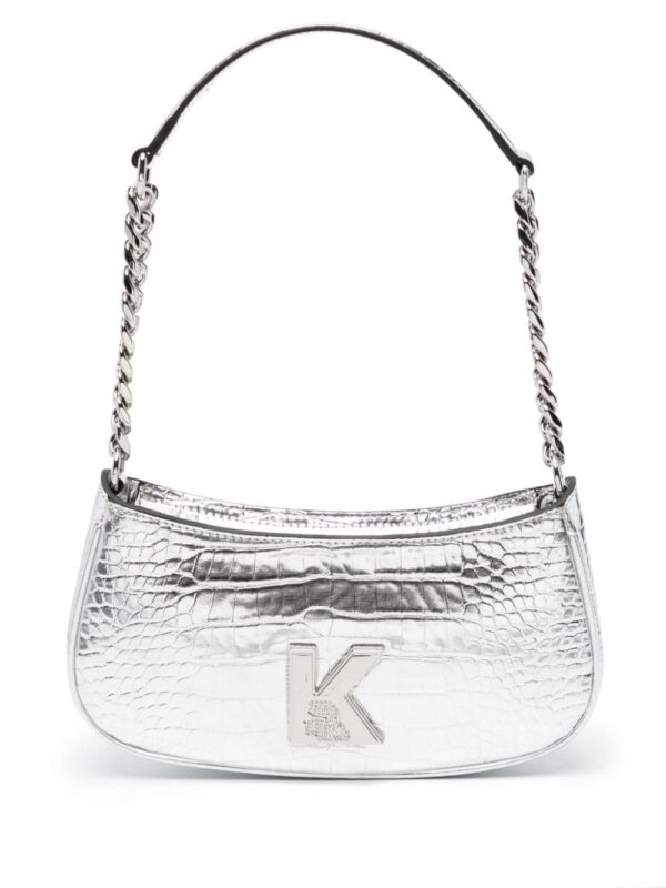 22593501_52602270_1000.jpg Karl Lagerfeld K/Kameo metallic shoulder bag