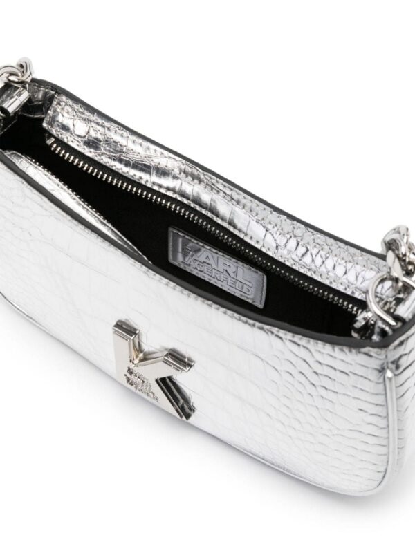 22593501_52602279_1000.jpg Karl Lagerfeld K/Kameo metallic shoulder bag