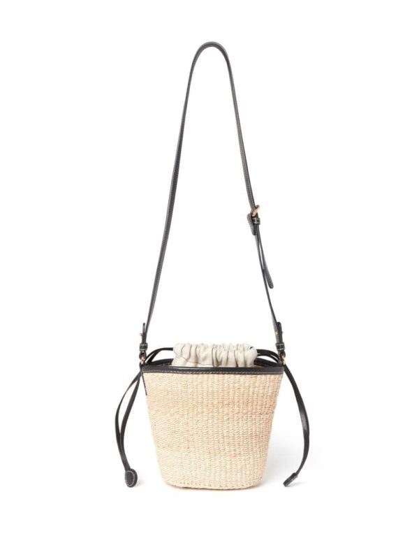 22608280_52923313_1000.jpg Stella McCartney logo-appliqué abaca bucket bag