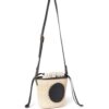 22608280_52923319_1000.jpg Stella McCartney logo-appliqué abaca bucket bag