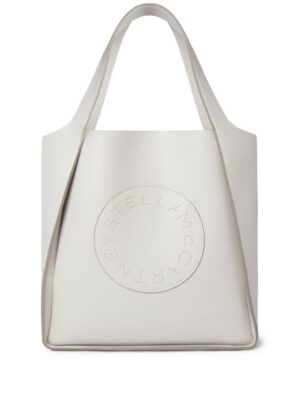 Stella McCartney studded-logo tote bag