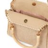 Stella McCartney mini Falabella raffia tote bag