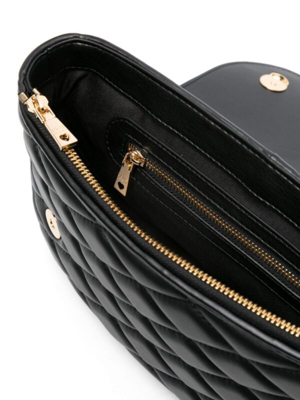 22665795_52795261_1000.jpg Love Moschino logo-lettering matelassé shoulder bag