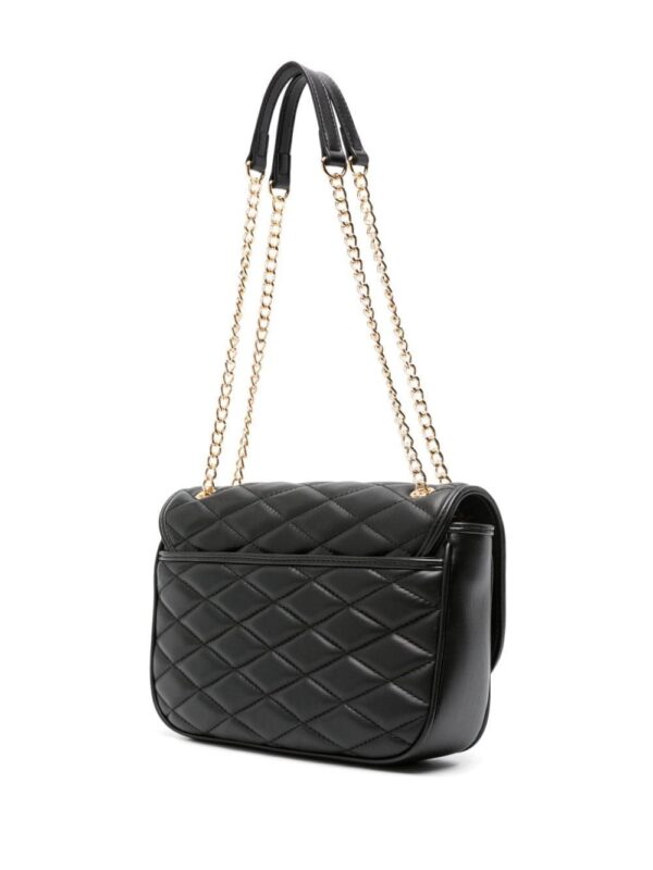 22665795_52795263_1000.jpg Love Moschino logo-lettering matelassé shoulder bag