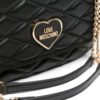 22665795_52795265_1000.jpg Love Moschino logo-lettering matelassé shoulder bag