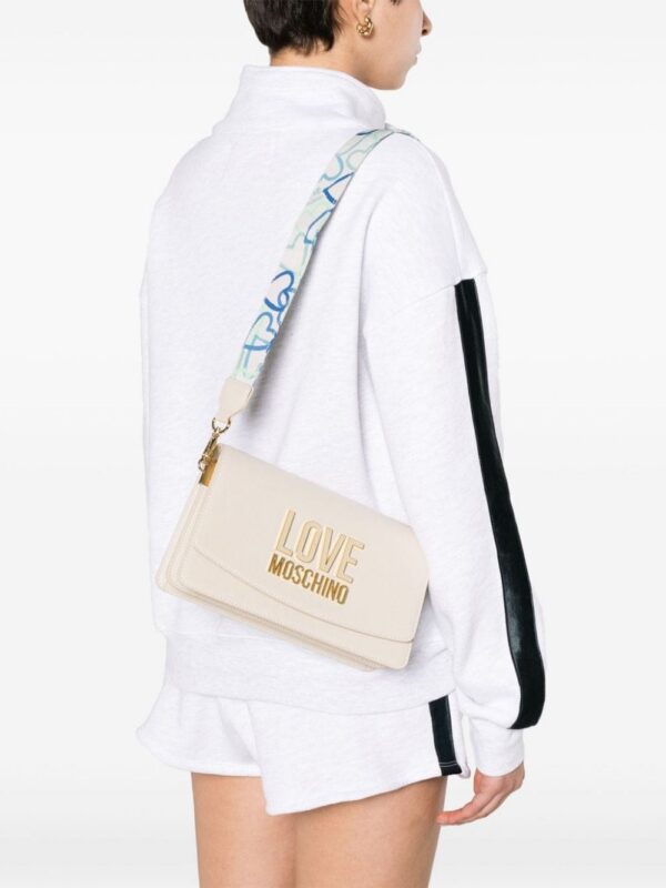 22665853_52792865_1000.jpg Love Moschino logo-lettering foldover top crossbody bag