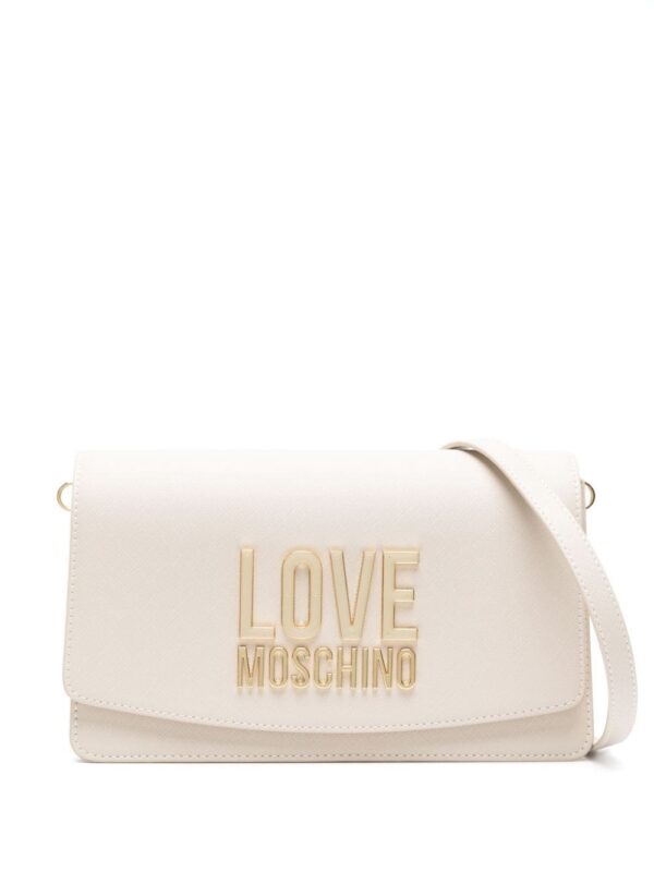 22665853_52792868_1000.jpg Love Moschino logo-lettering foldover top crossbody bag