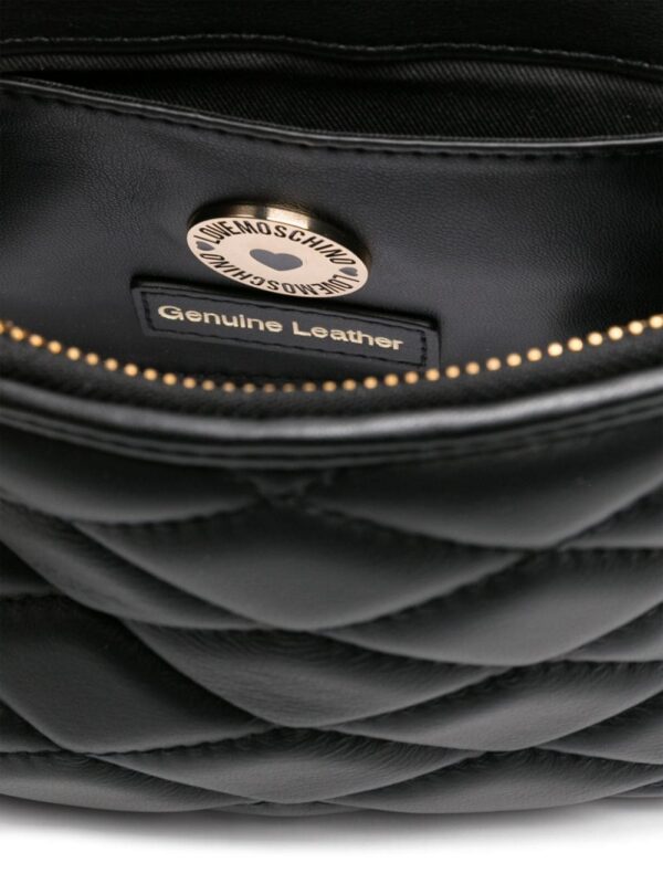 22669071_52795228_1000.jpg Love Moschino logo-lettering matelassé crossbody bag