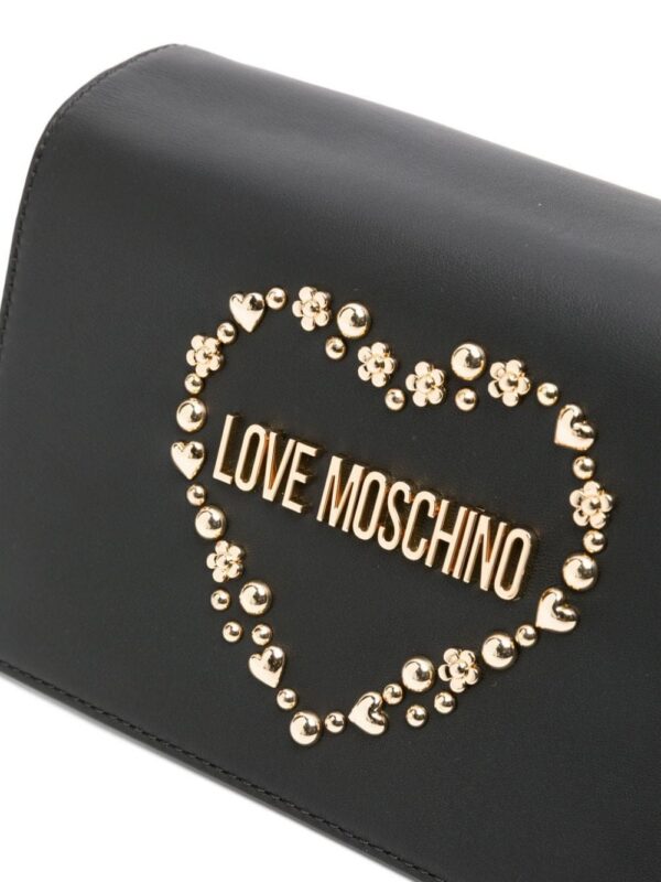 22669104_52795676_1000.jpg Love Moschino logo-lettering foldover top shoulder bag
