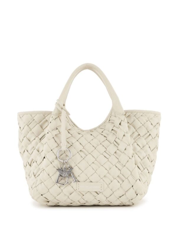22671601_52736123_1000.jpg Emporio Armani interwoven faux-leather tote bag