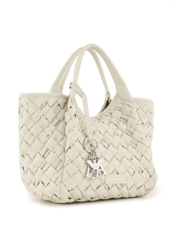 22671601_52736134_1000.jpg Emporio Armani interwoven faux-leather tote bag