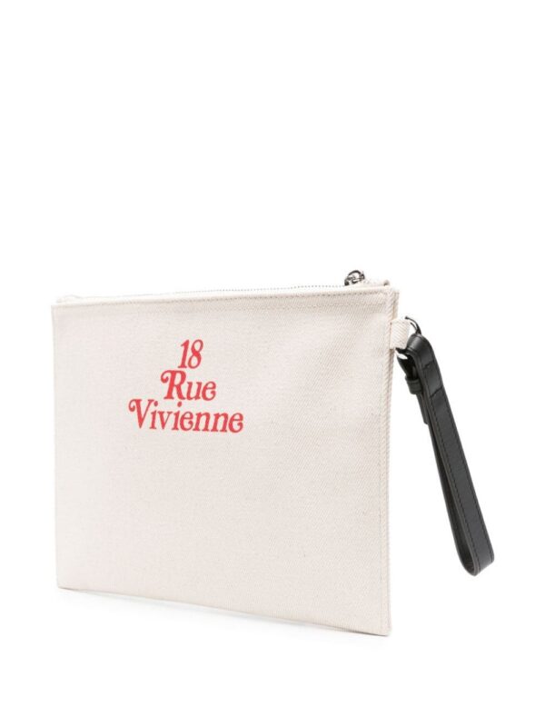 22677975_52721262_1000.jpg Kenzo logo-print cotton clutch bag