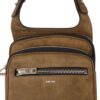 22681366_52857069_1000.jpg AMIRI logo-stamp suede hip pouch