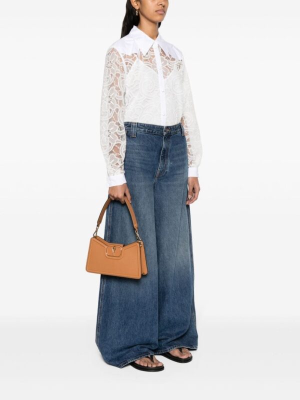 Valentino Garavani VLogo leather shoulder bag
