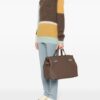 Ferragamo logo-stamp tote bag