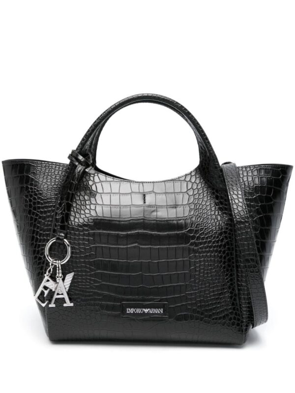 22705343_52749084_1000.jpg Emporio Armani crocodile-effect tote bag