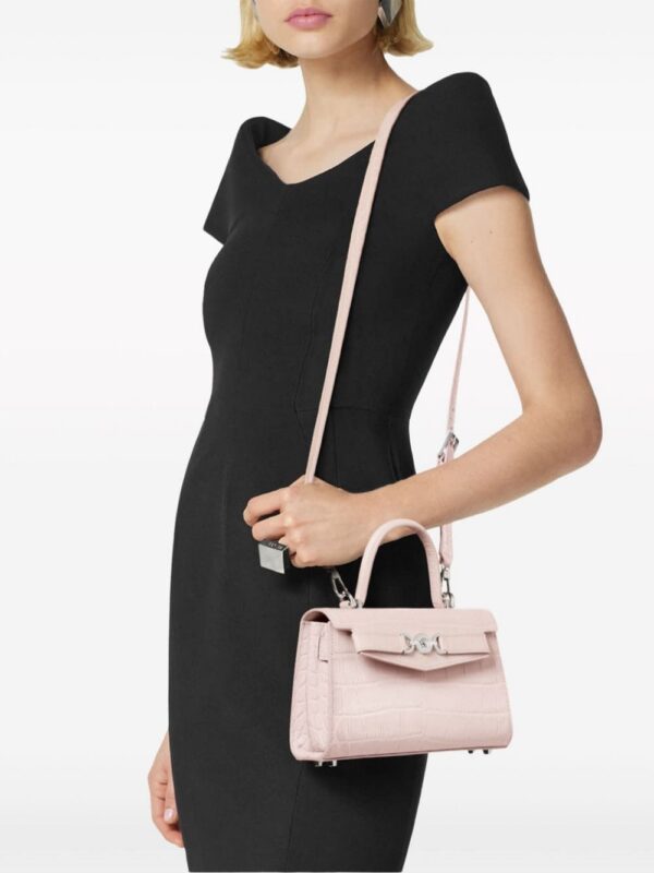 22707680_53238450_1000.jpg Versace croc-embossed tote bag