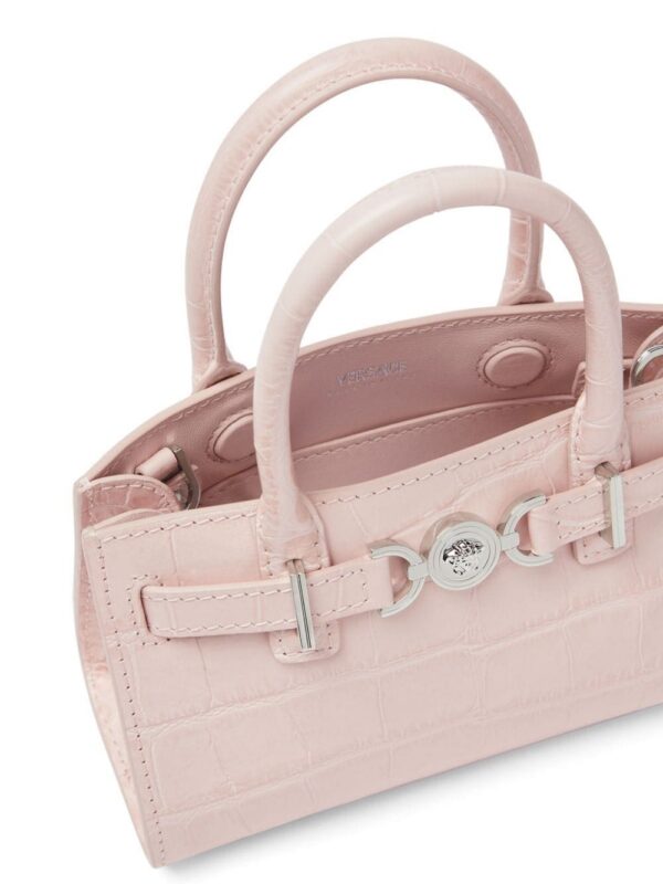 22708319_53209878_1000.jpg Versace mini crocodile-embossed leather tote bag