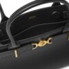 Versace Medusa-plaque leather tote bag