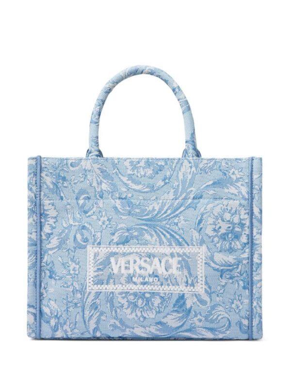 22708365_52815063_1000.jpg Versace small Athena Barocco-pattern tote bag