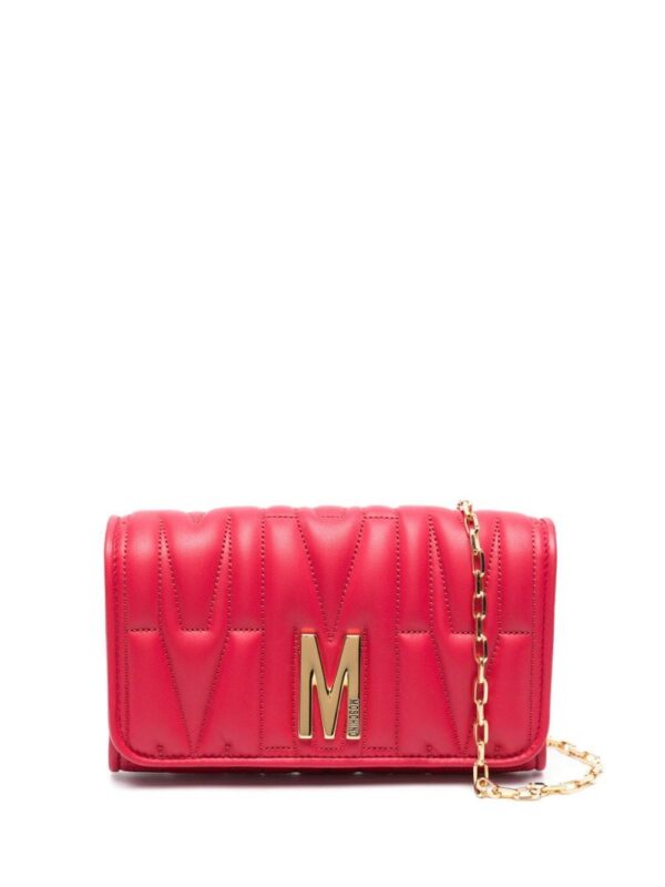 22718251_52935663_1000.jpg Moschino logo-quilted crossbody bag