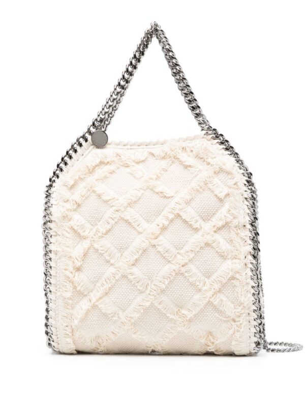 22736653_52838114_1000.jpg Stella McCartney Falabella frayed-detail tote bag
