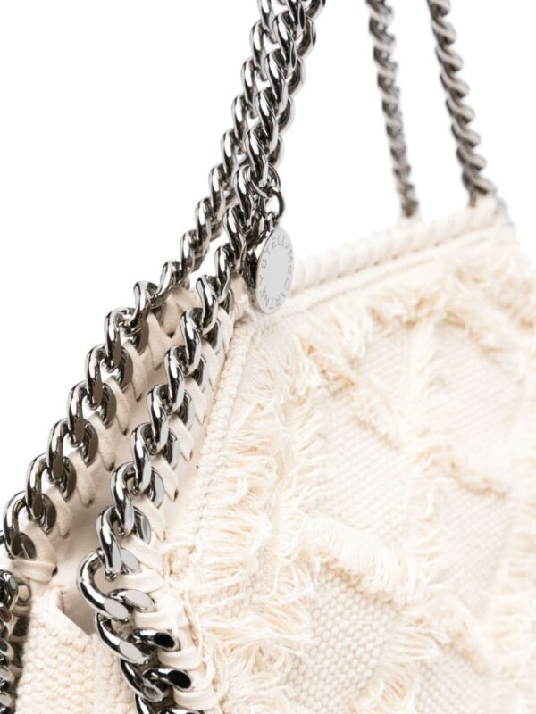 22736653_52838116_1000.jpg Stella McCartney Falabella frayed-detail tote bag