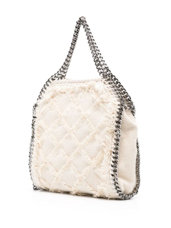 22736653_52838117_1000.jpg Stella McCartney Falabella frayed-detail tote bag
