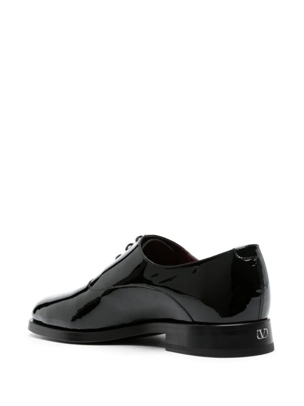 Valentino Garavani  patent-leather Oxford shoes