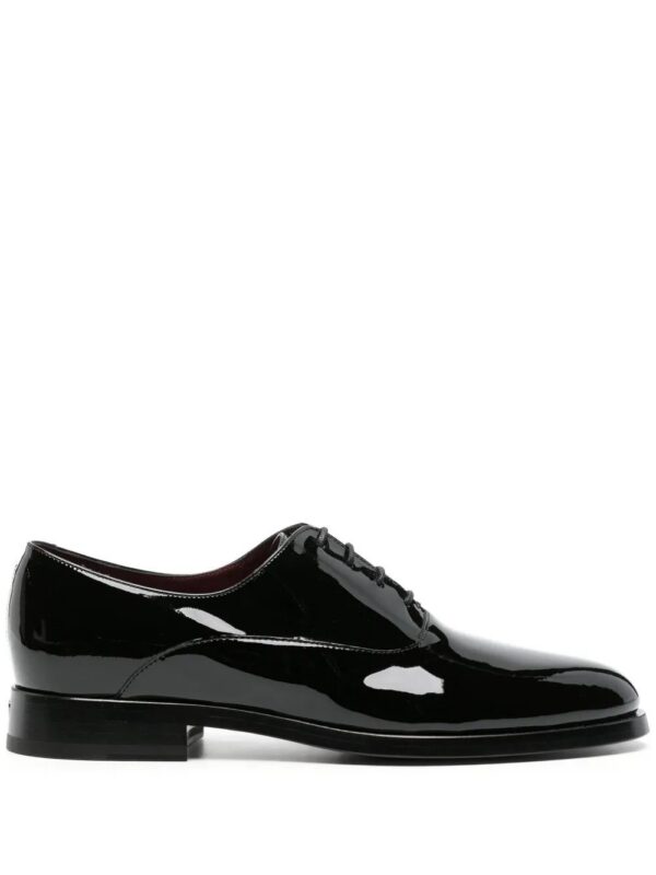 Valentino Garavani  patent-leather Oxford shoes