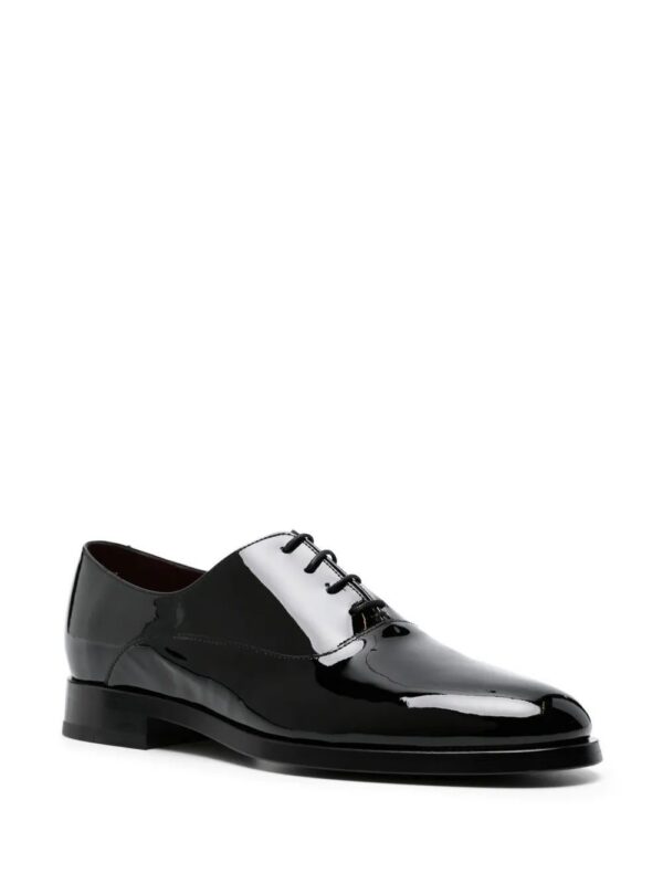 Valentino Garavani  patent-leather Oxford shoes