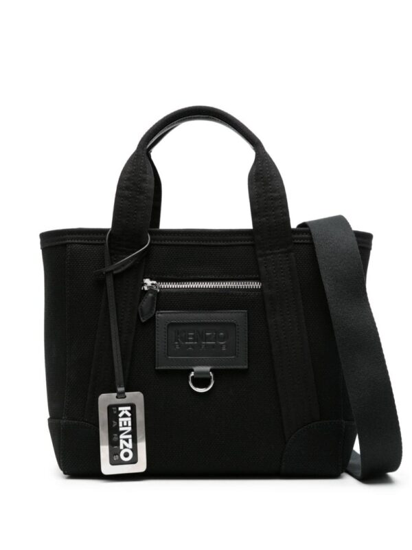 22774511_52805922_1000.jpg Kenzo logo-tag canvas tote bag