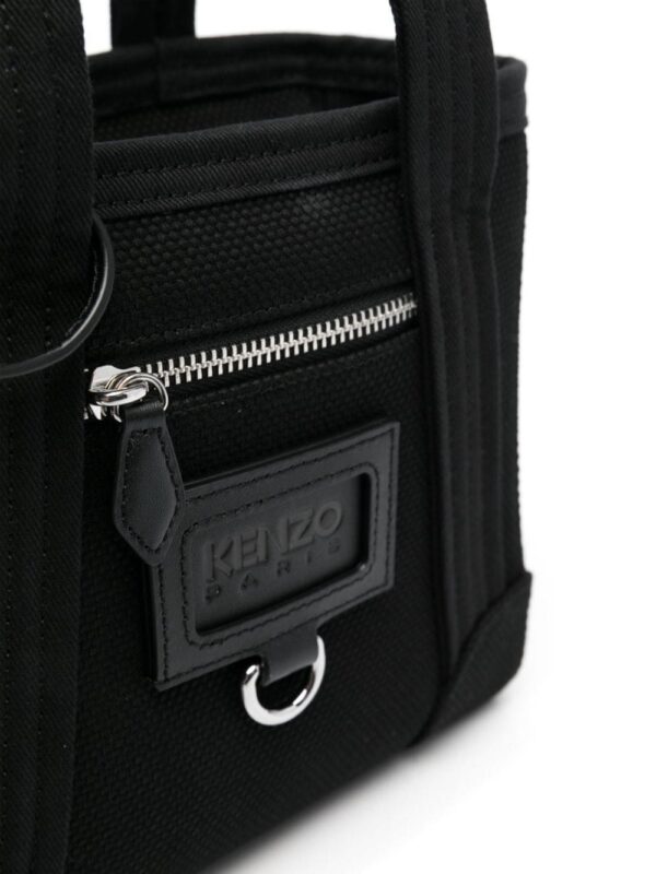 22774539_52831690_1000.jpg Kenzo logo-patch canvas shoulder bag