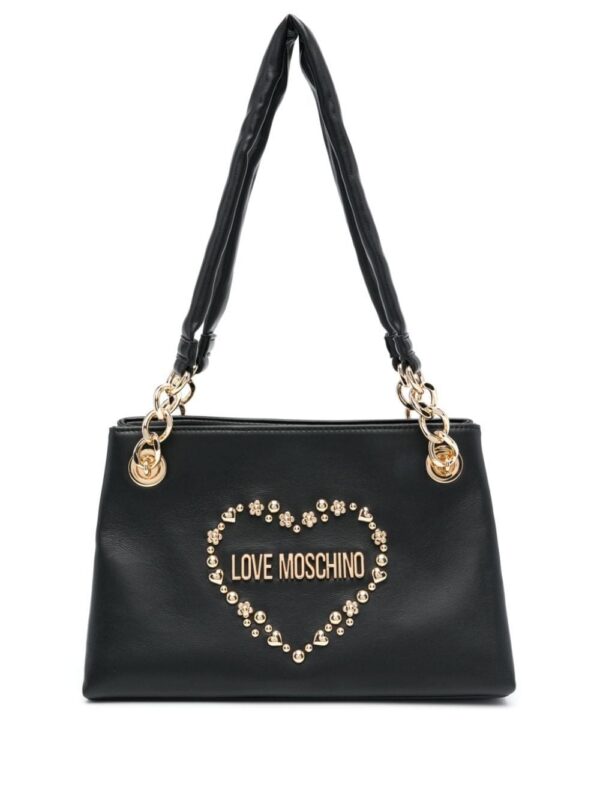 Love Moschino logo-lettering shoulder bag