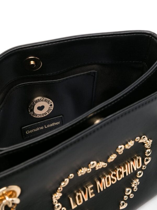 Love Moschino logo-lettering shoulder bag